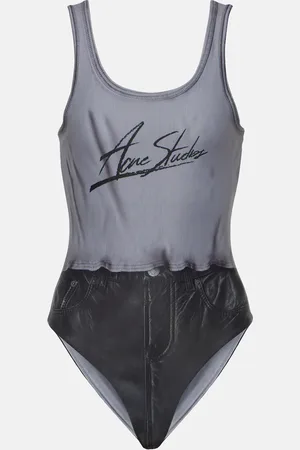 Acne Studios Elea printed swimsuit