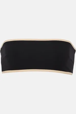 Totême Bandeau jersey bikini top
