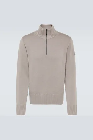 Canada Goose Rosseau wool half-zip sweater