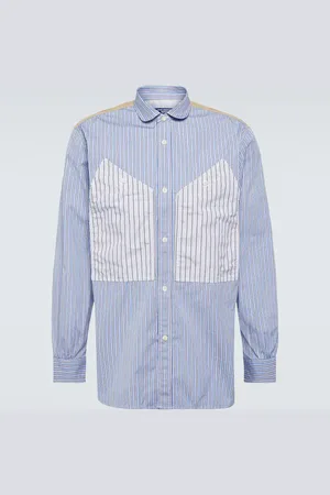 JUNYA WATANABE X Roy Lichtenstein patchwork cotton shirt