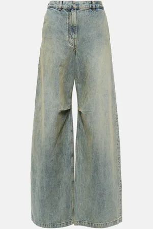 Entire Studios Dem high-rise wide-leg jeans