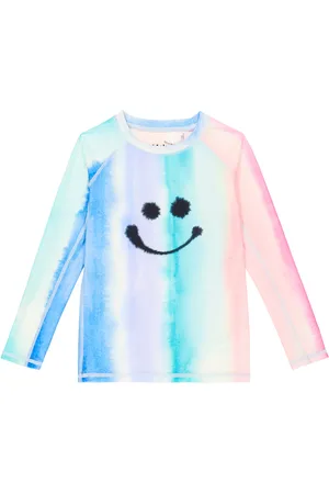 Molo Neptune tie-dye rashguard top