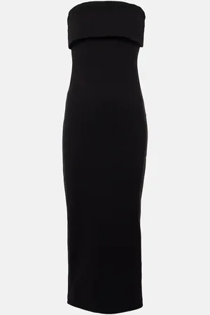 Entire Studios Lap back-slit cotton-blend midi dress