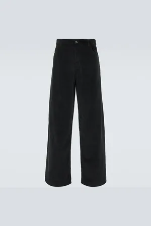 The Row Chani cotton corduroy wide-leg pants