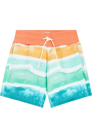 Scotch&Soda Striped cotton jersey shorts