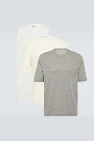 Jil Sander Set of 3 cotton jersey tops