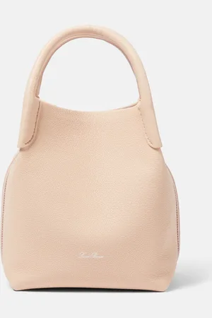 Loro Piana Bale Small leather tote bag