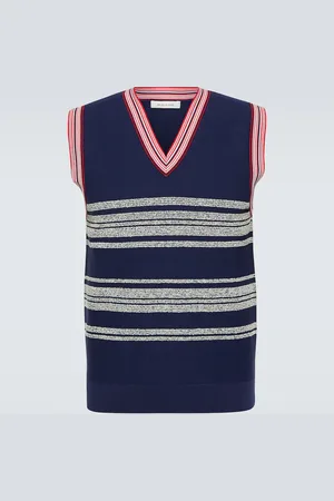 WALES BONNER Shade striped sweater vest