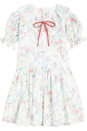 La Coqueta Izara floral cotton dress