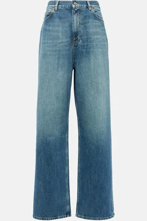 VALENTINO High-rise straight jeans