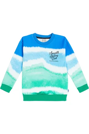 Scotch&Soda Tie-dye cotton jersey sweatshirt