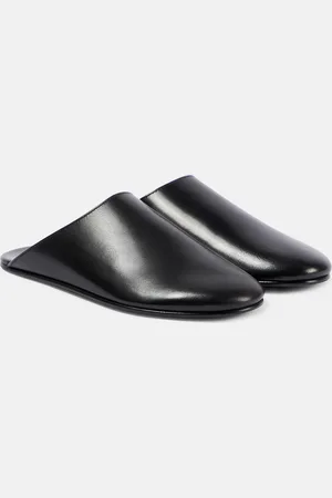 The Row Dante leather mules