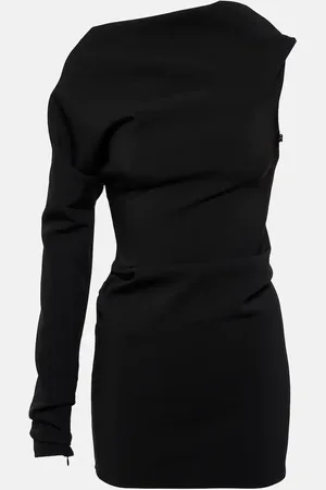 MATICEVSKI Aroma draped jersey minidress
