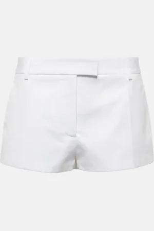 VALENTINO Cotton poplin shorts