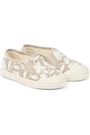 PèPè PÃ¨PÃ¨ Noah embroidered slip-on sneakers