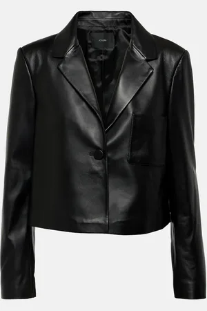 Joseph Cropped leather jacket