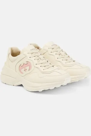 Gucci Rhyton leather sneakers