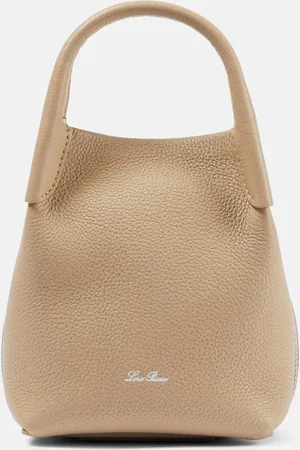 Loro Piana Bale Micro leather tote bag
