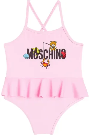 Moschino Baby logo swimsuit