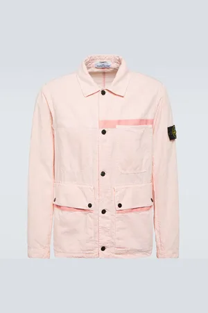 Stone Island Compass linen-blend jacket