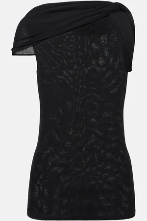 Rick Owens Knitted one-shoulder top
