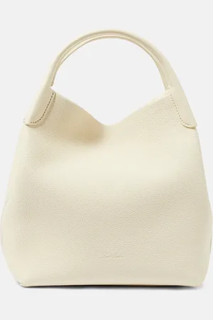 Loro Piana Bale Large leather tote bag