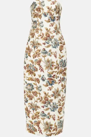 SIR Eleanora floral linen maxi dress