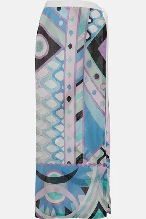 Puccini Vivara cotton maxi skirt