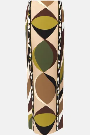 Puccini Pesci maxi skirt