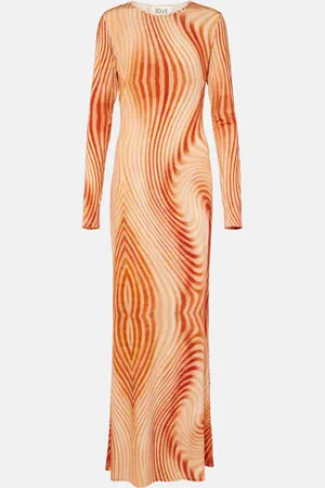 TOVE Malloree printed jersey maxi dress
