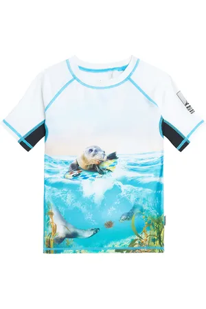 Molo Neptune printed rashguard top