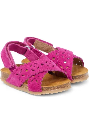 PèPè PÃ¨PÃ¨ Baby Lampone suede sandals