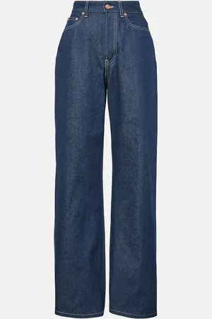 Jean Paul Gaultier High-rise wide-leg jeans