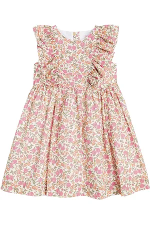 La Coqueta Lourdes floral ruffled dress