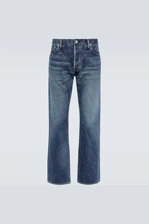 VISVIM Social Sculpture 11 straight jeans