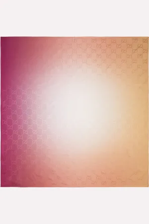 Gucci GG silk jacquard scarf