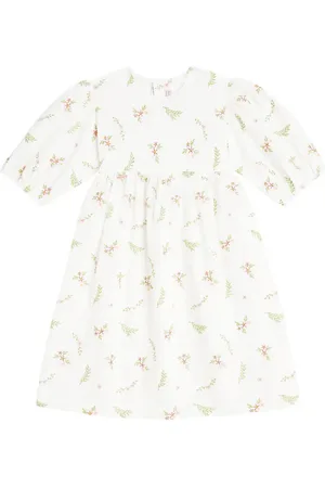 La Coqueta Dora floral cotton dress