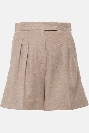 Max Mara Jessica high-rise cotton shorts