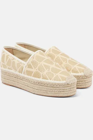 VALENTINO GARAVANI Toile Iconographe espadrilles