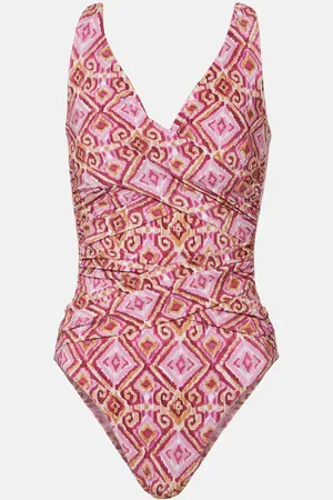 Karla Colletto Basics printed swimsuit