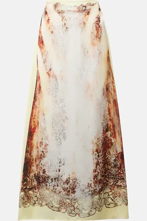 Y / PROJECT Printed maxi skirt