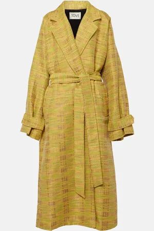 TOVE Jacqui cotton-blend trench coat