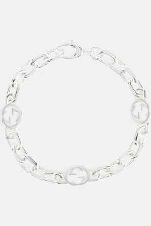 Gucci Interlocking G sterling bracelet