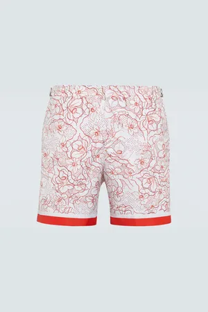 Orlebar Brown Bulldog floral swim trunks