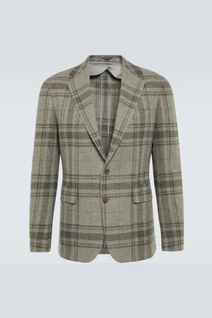 Ralph Lauren Checked wool blazer