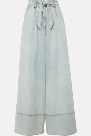 ZIMMERMANN High-rise wide-leg jeans