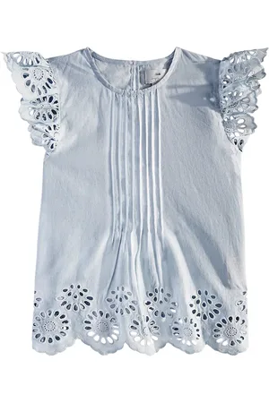 Konges Sløjd Konges SlÃ¸jd Posey broderie anglaise cotton top