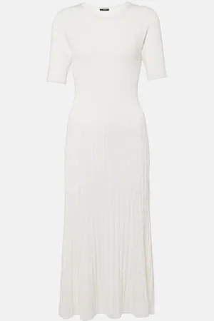 Joseph Ribbed-knit midi dress