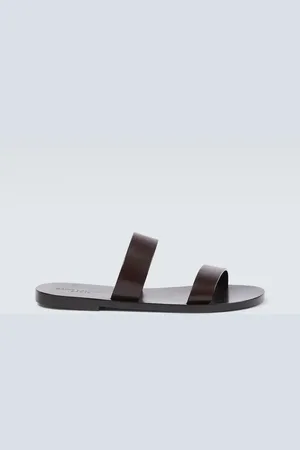 Saint Laurent Pepe 05 leather slides