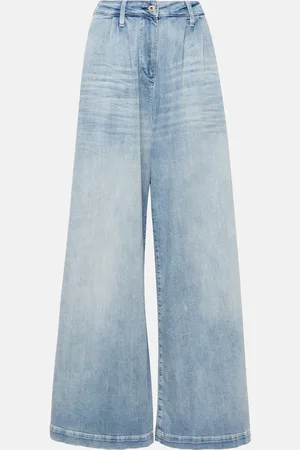 AG Jeans Stella high-rise wide-leg jeans